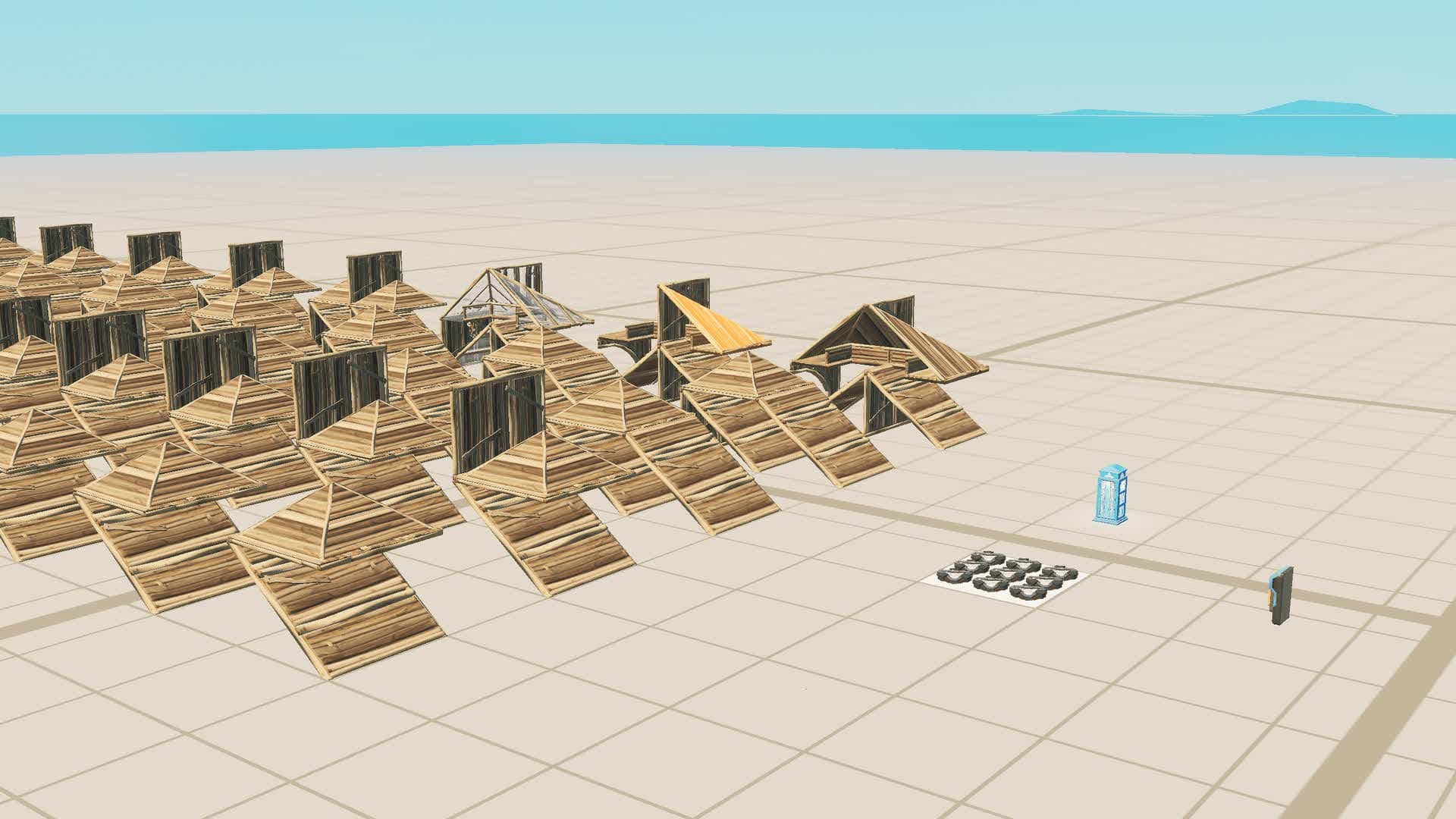 Open Freebuild / Edit Course Practice — Fortnite Creative map