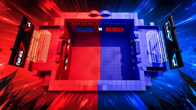 Combat – Red vs. Blue – Teams — Fortnite Creative map