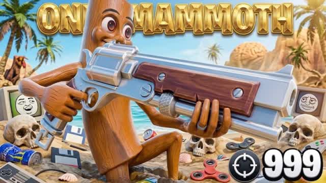 🎯 BRAINROT MAMMOTH ONE SHOT 🎯KING — Fortnite Creative map