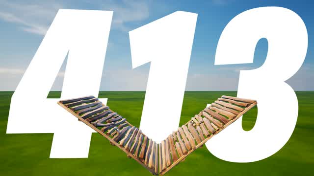 413 (1V1) — Fortnite Creative map cover art