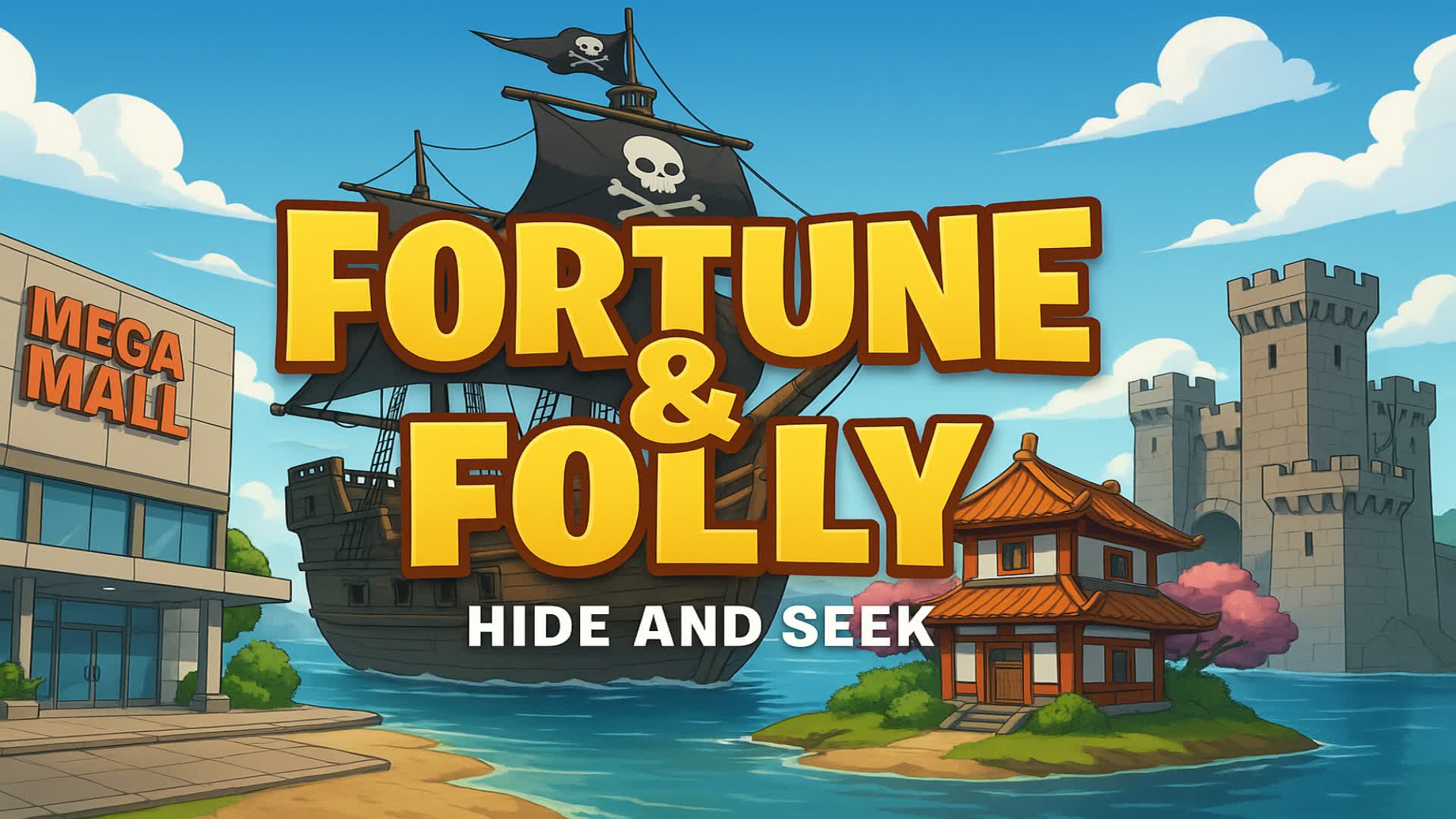HIDE AND SEEK - FORTUNE & FOLLY — Fortnite Creative map