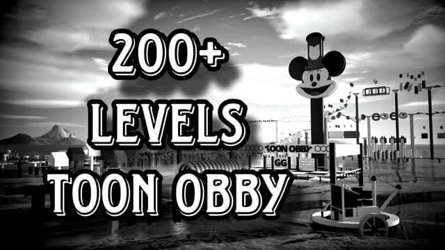 200+ Levels Toon Obby — Fortnite Creative map