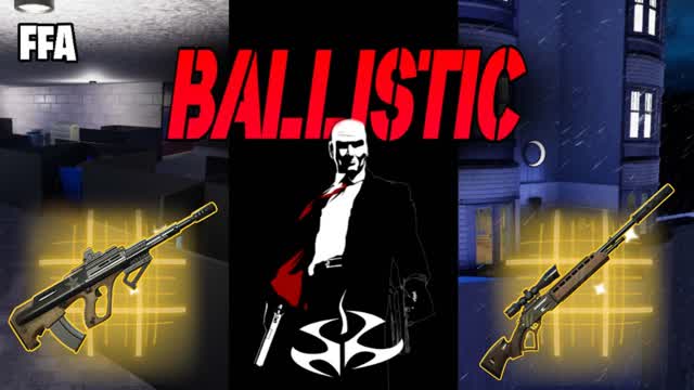 Ballistic - Hitman Free For All — Fortnite Creative map cover art