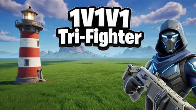 1v1v1 Tri-Fighter — Fortnite Creative map