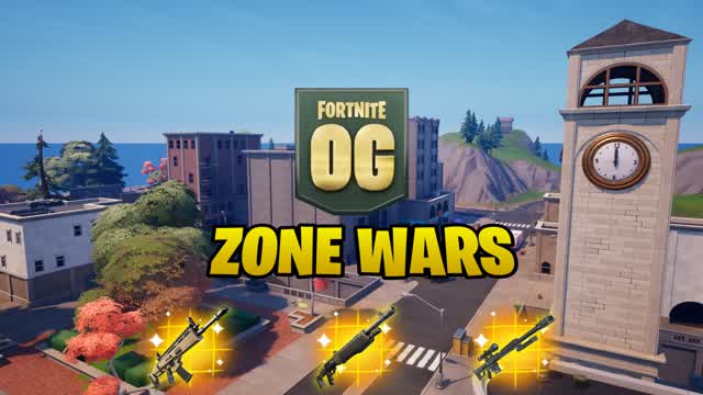 💪TILTED ZONE WARS💪 — Fortnite Creative map cover art