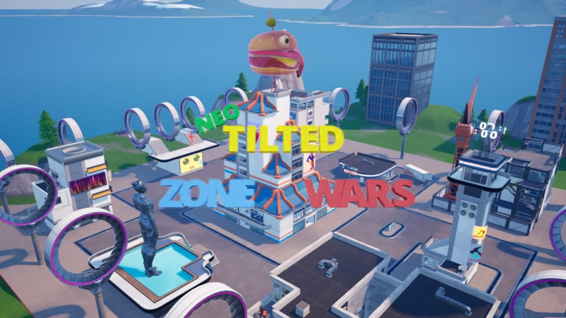 🌁Neo Tilted Zone Wars🌁 — Fortnite Creative map