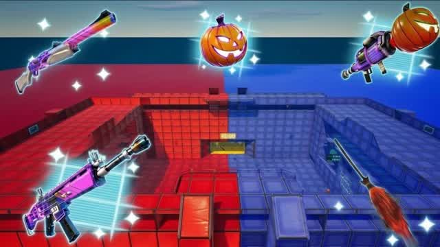WILD RED VS. BLUE — Fortnite Creative map