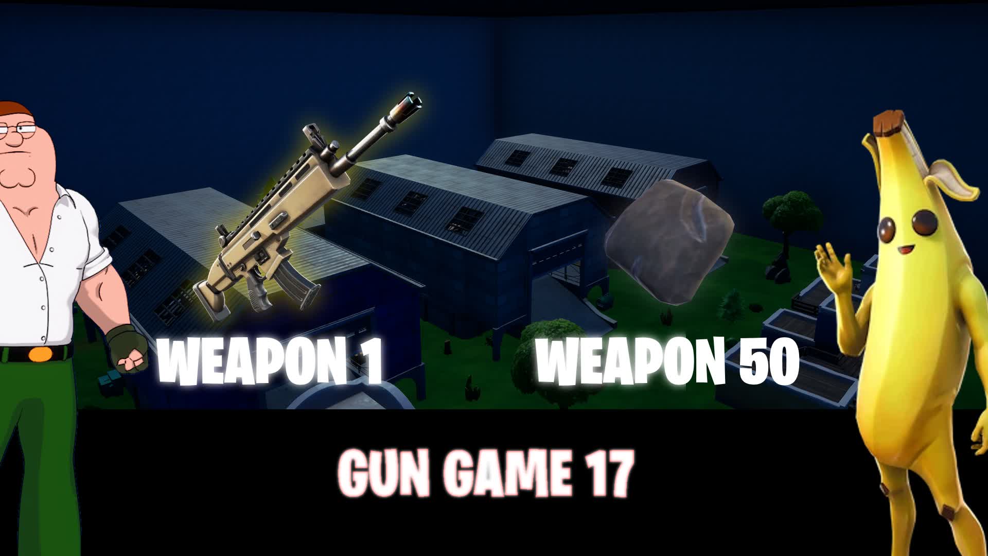 Gun Game 17 — Fortnite Creative map