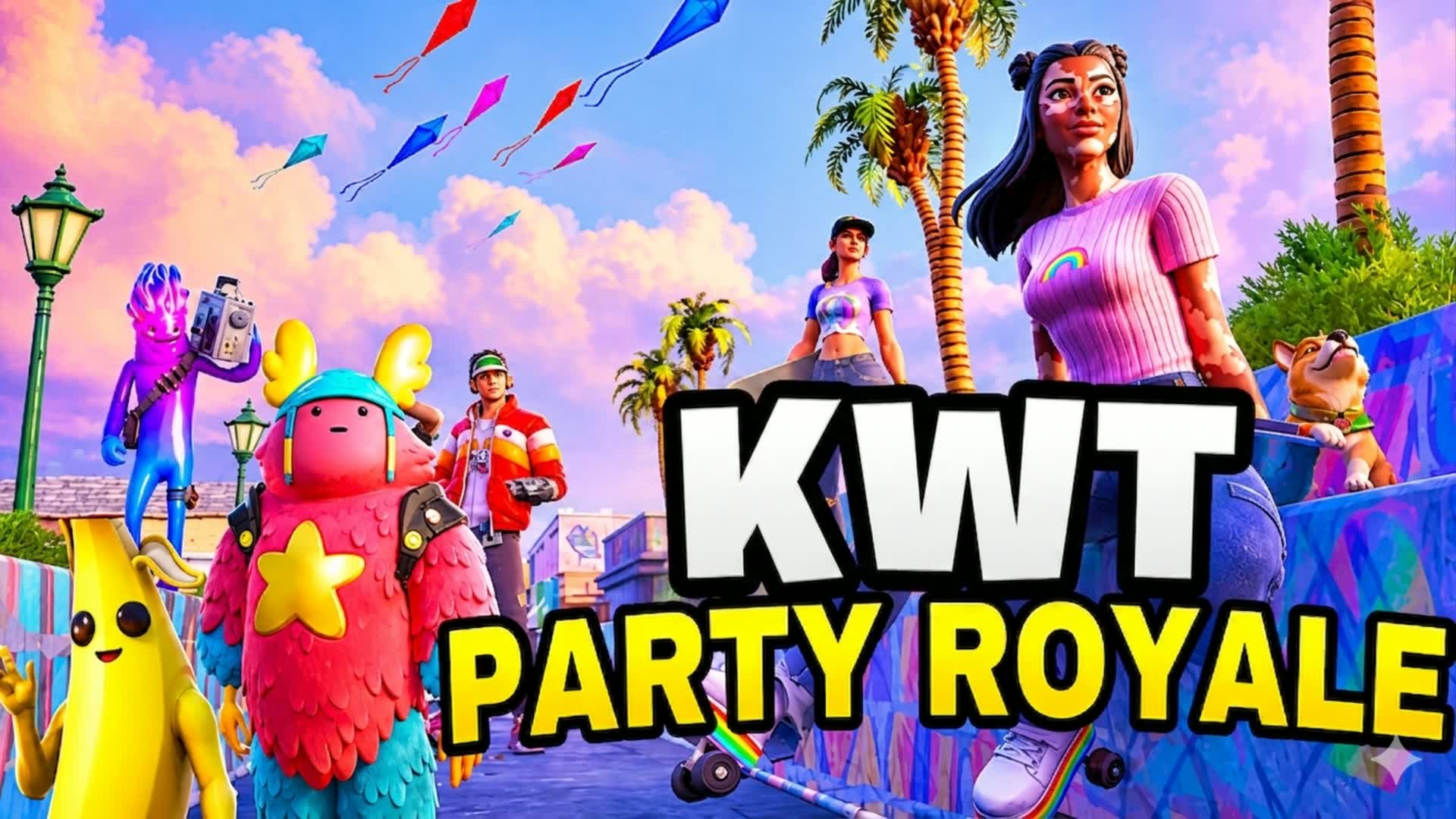 ✨ KWT PARTY ROYALE ✨ — Fortnite Creative map