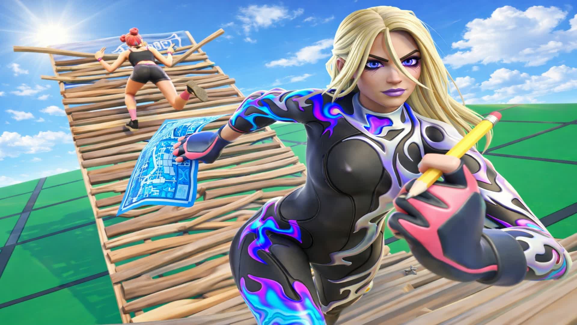 1v1 K — Fortnite Creative map