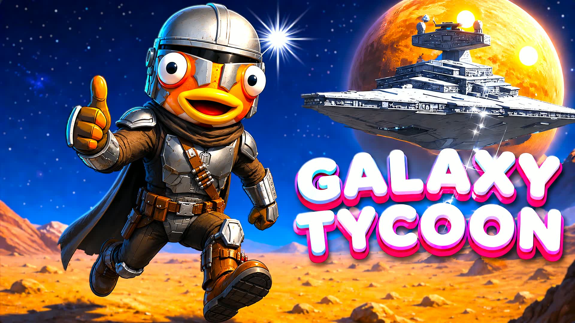 Galaxy Tycoon 🌒 Space Wars — Fortnite Creative map