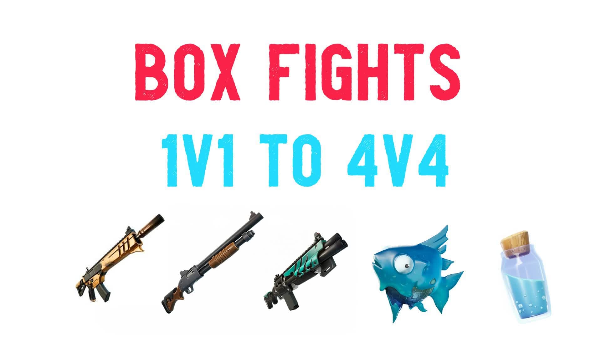 4v4 box fight — Fortnite Creative map