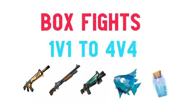 4v4 box fight — Fortnite Creative map cover art