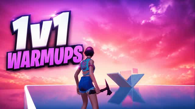 1v1 WARMUPS — Fortnite Creative map cover art