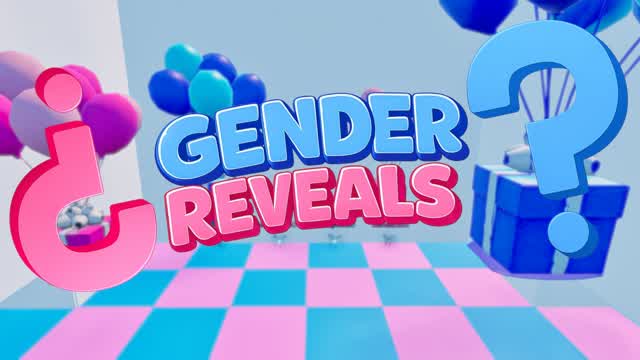 Gender Reveals 👀👀 — Fortnite Creative map cover art