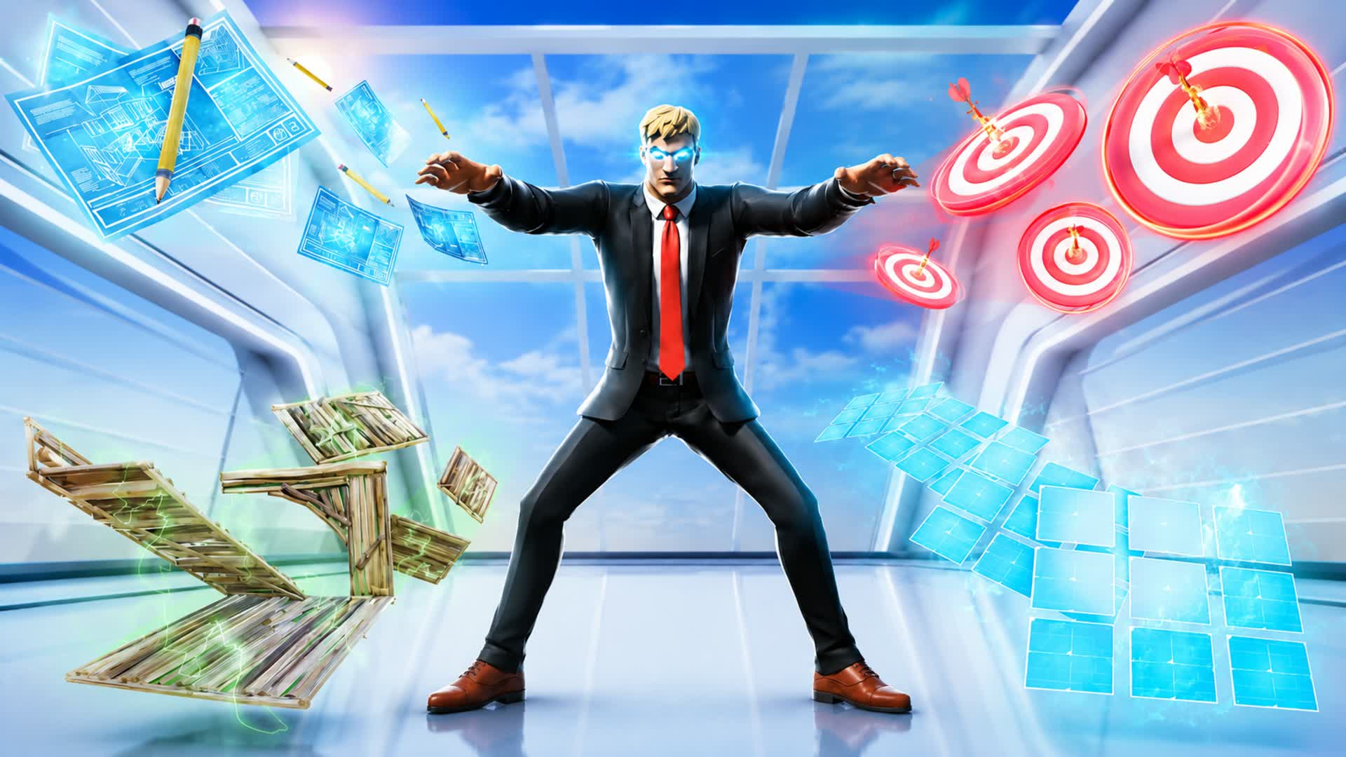 [AIM,EDIT,PIECE,1v1,FREE BUILD] — Fortnite Creative map