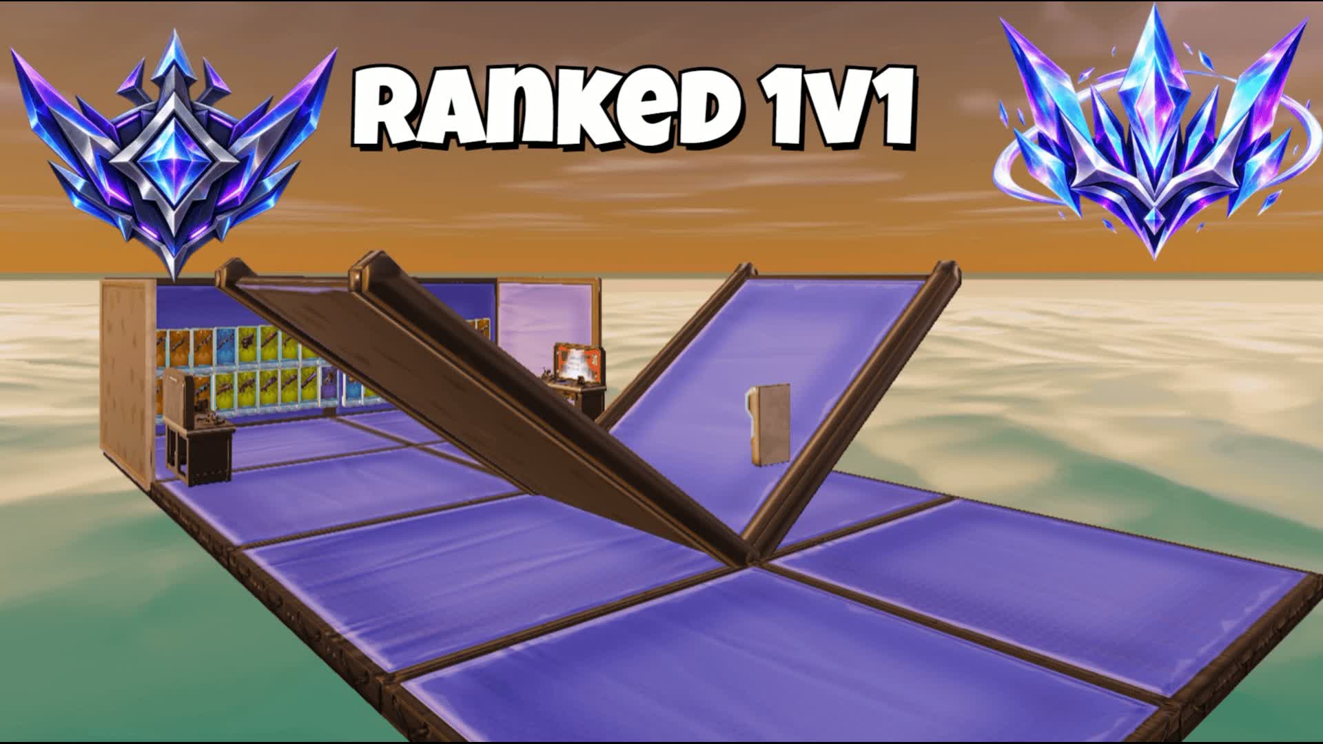 Ranked 1v1 — Fortnite Creative map