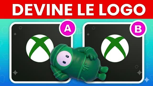 GUESS CORRECT LOGOS 🔍 FALL GUYS⭐ — Fortnite Creative map