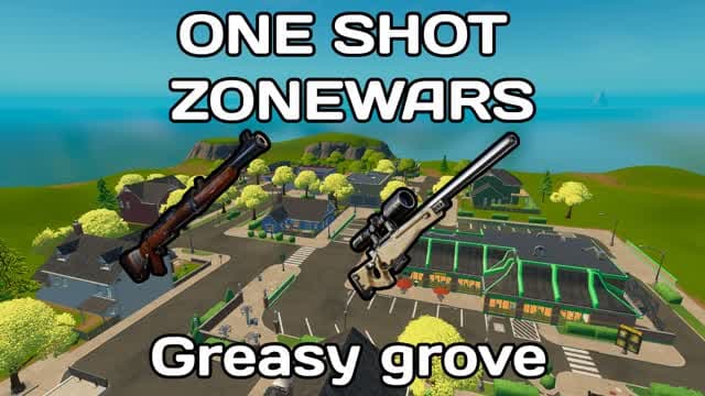 OG One Shot Zone Wars🎯 — Fortnite Creative map