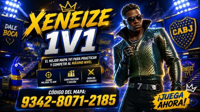 1v1 XENEIZE — Fortnite Creative map