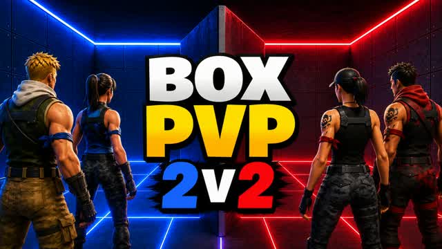 BOXFIGHT ARENA 2V2 — Fortnite Creative map
