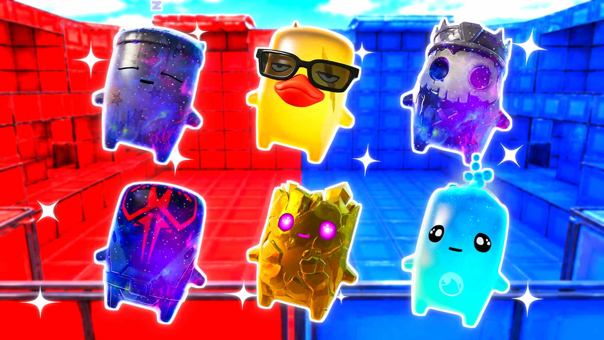 RED VS BLUE ALLIED SYNC 🔴🔵 — Fortnite Creative map