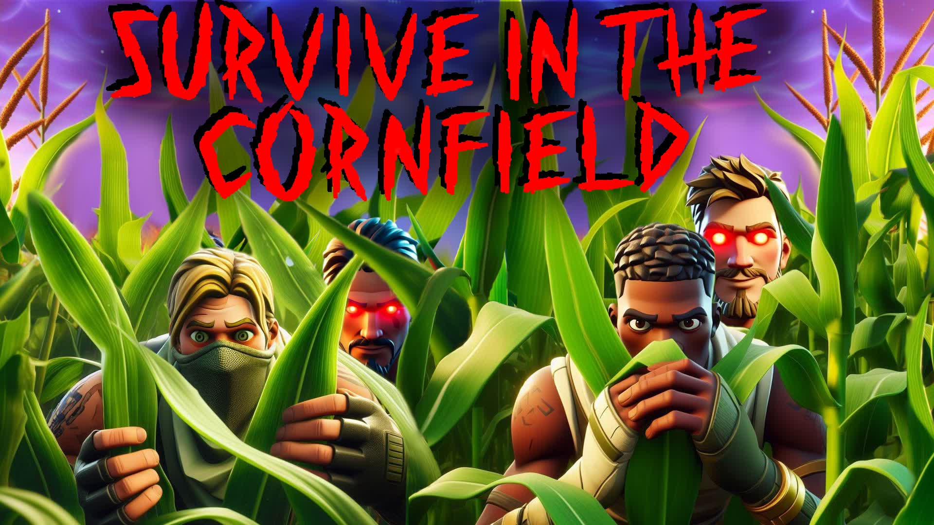 Survive in the Cornfield — Fortnite Creative map