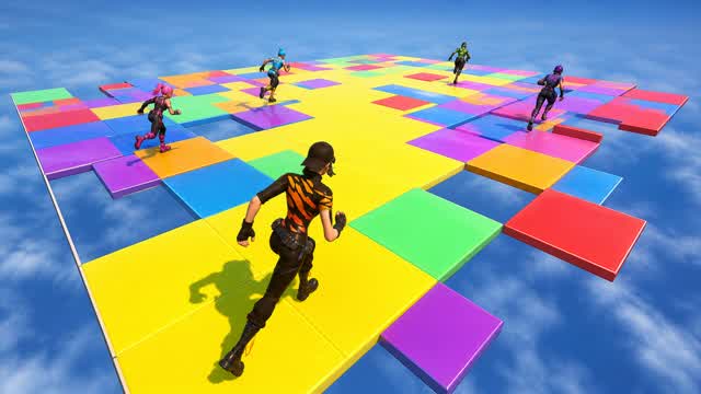 COLOR CHAOS — Fortnite Creative map