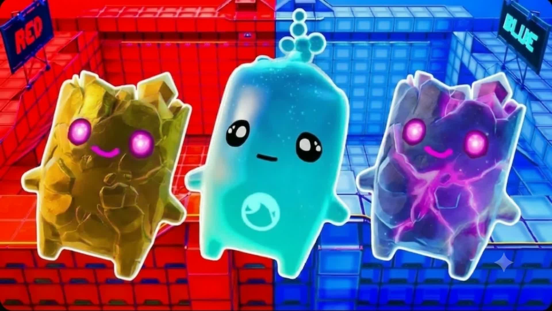 NEW CRAZY RED VS BLUE ANACONDA VENOX — Fortnite Creative map