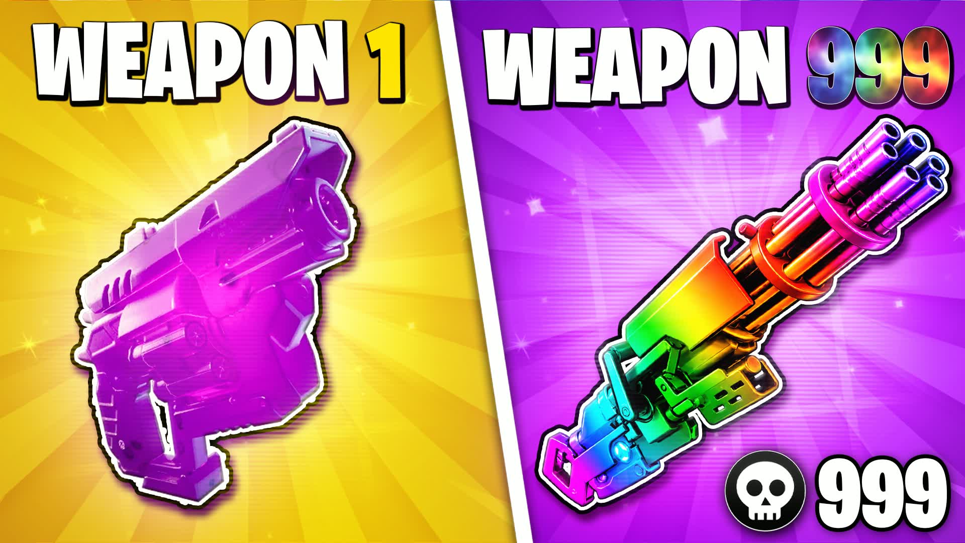 🌍 CITY GUN GAME ONE SHOT🎯 — Fortnite Creative map