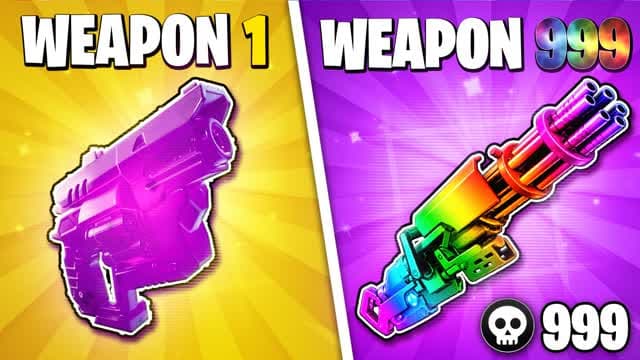 🌍 CITY GUN GAME ONE SHOT🎯 — Fortnite Creative map cover art