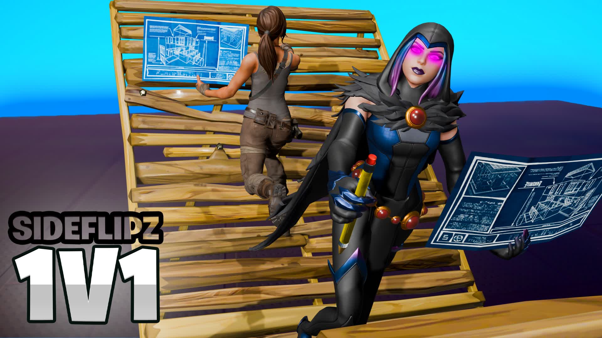 Sideflipz Build Fights (200 Pumps) — Fortnite Creative map