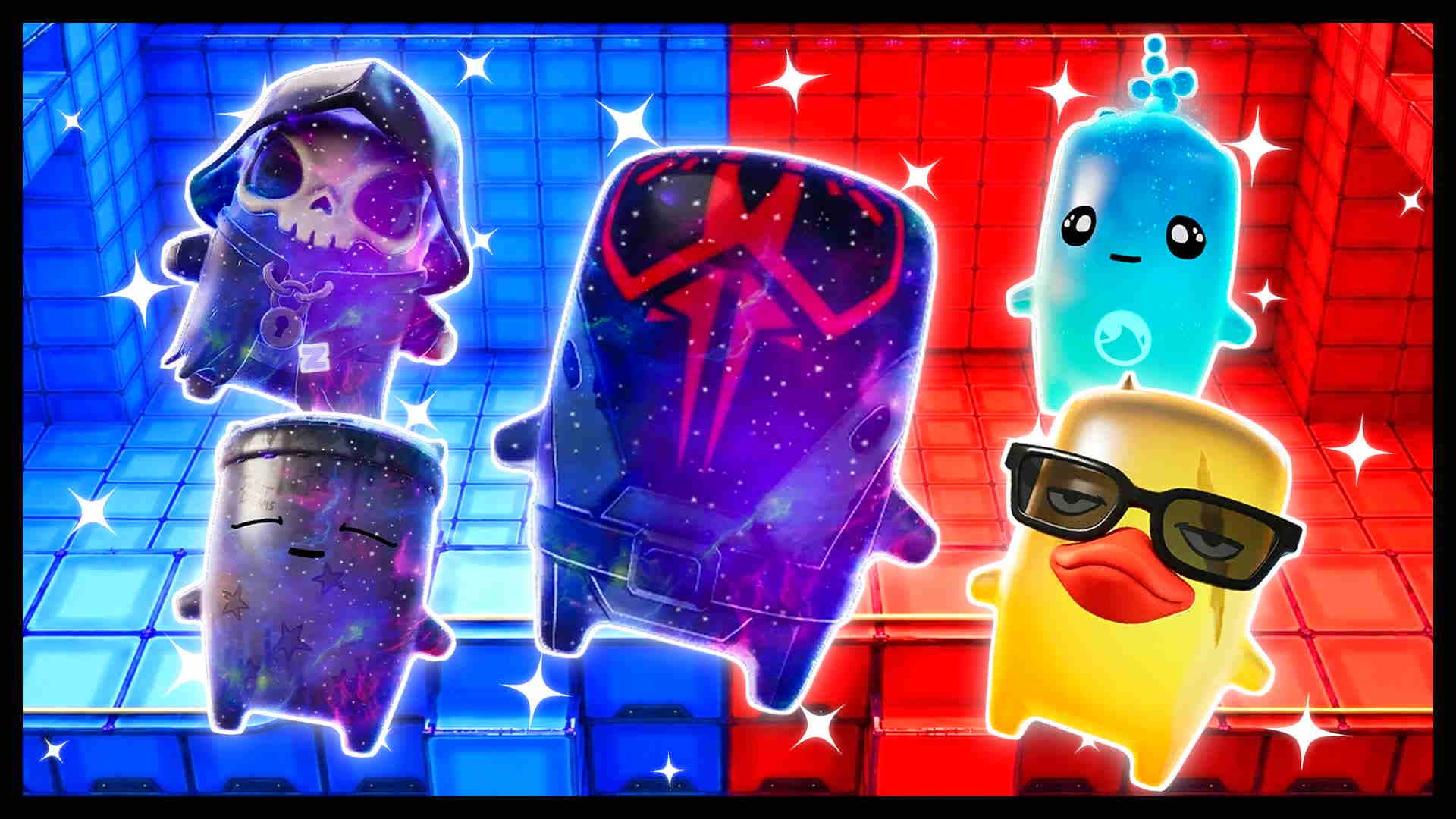 BLUE VS RED STEADY HANDS 🔵🔴 — Fortnite Creative map