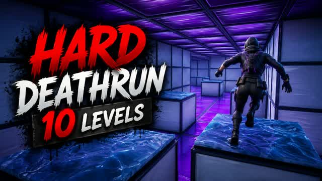 Hard Deathrun 10 Levels Default — Fortnite Creative map