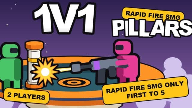 RAPID FIRE SMG 1V1 PILLARS — Fortnite Creative map cover art