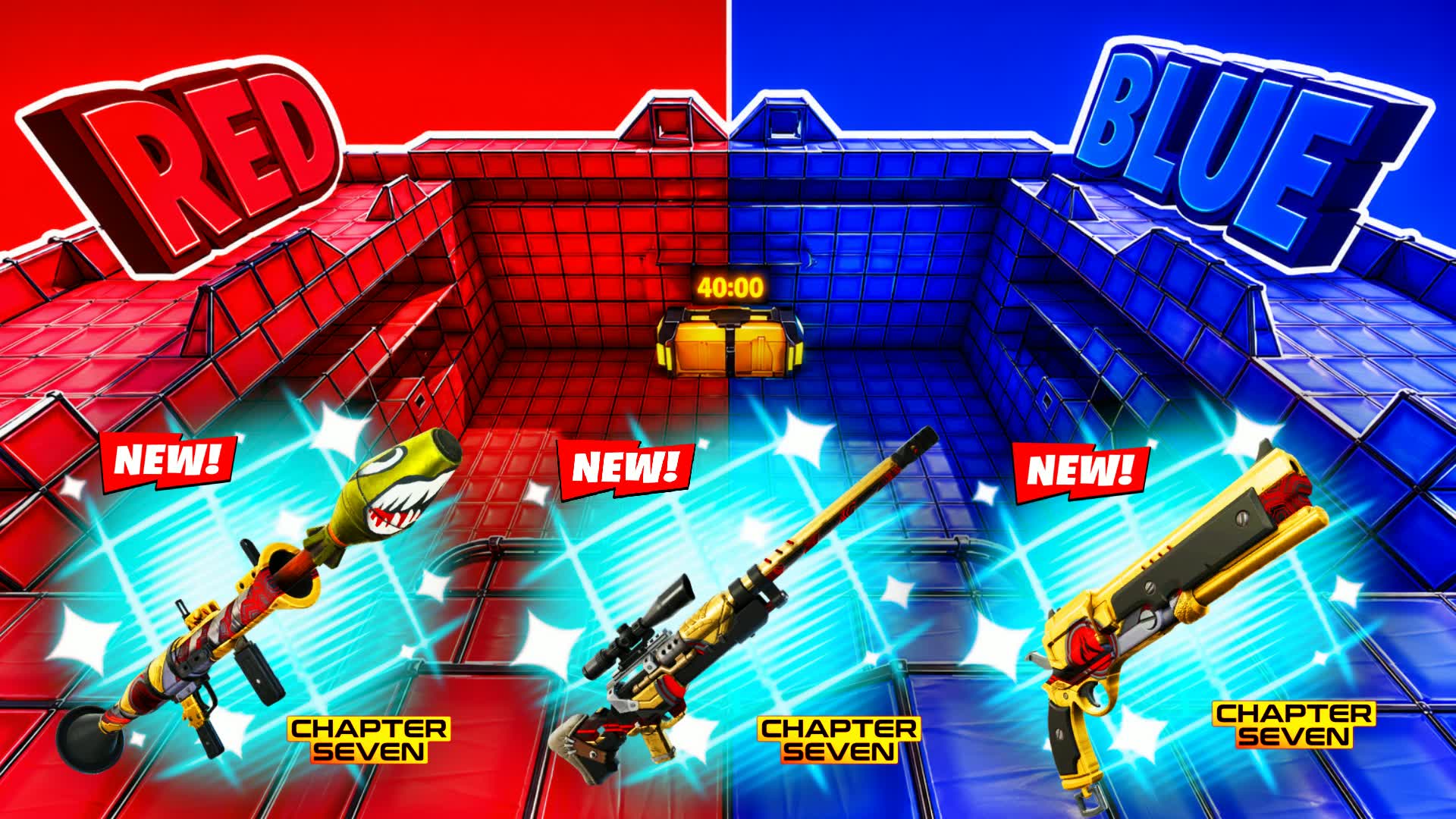 RVB RED VS BLUE CH7 — Fortnite Creative map