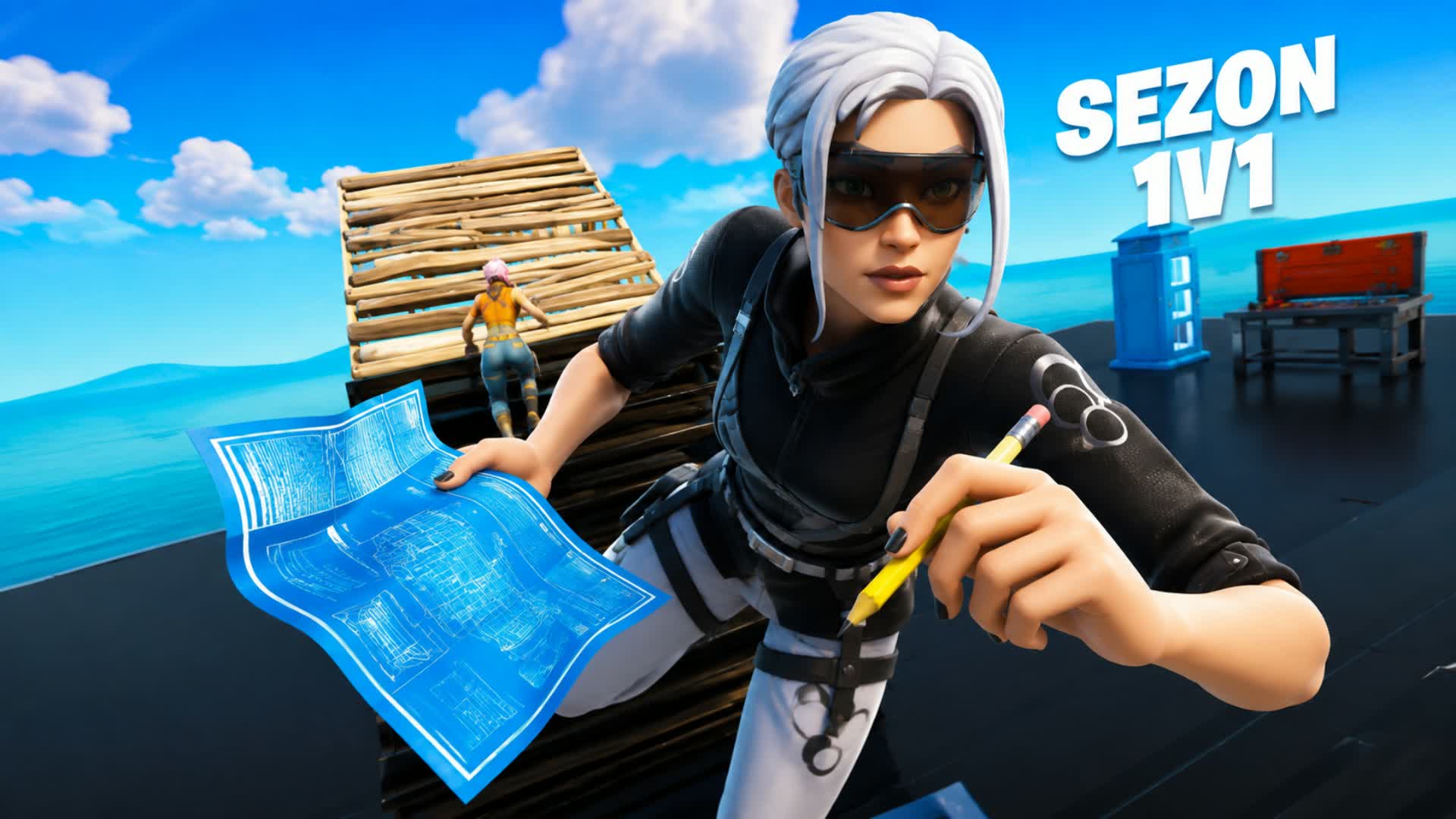 1V1 Build Fight [Sezon] — Fortnite Creative map