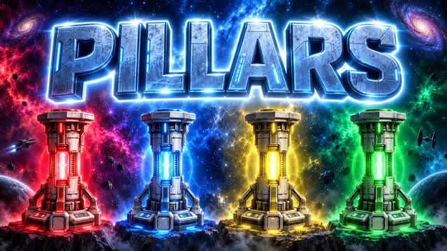 PILLARS SPACE — Fortnite Creative map cover art
