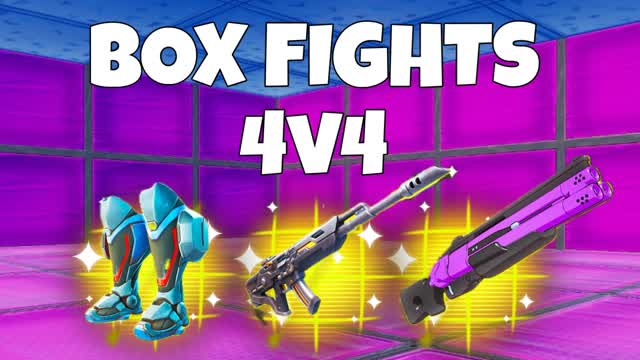 BOX FIGHTS 4v4 — Fortnite Creative map