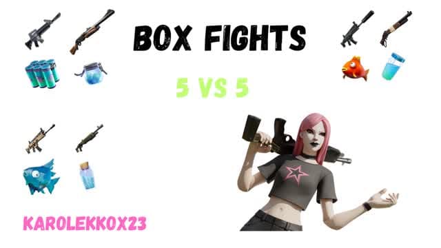 5vs5 BOX FIGHT🏆👑 — Fortnite Creative map