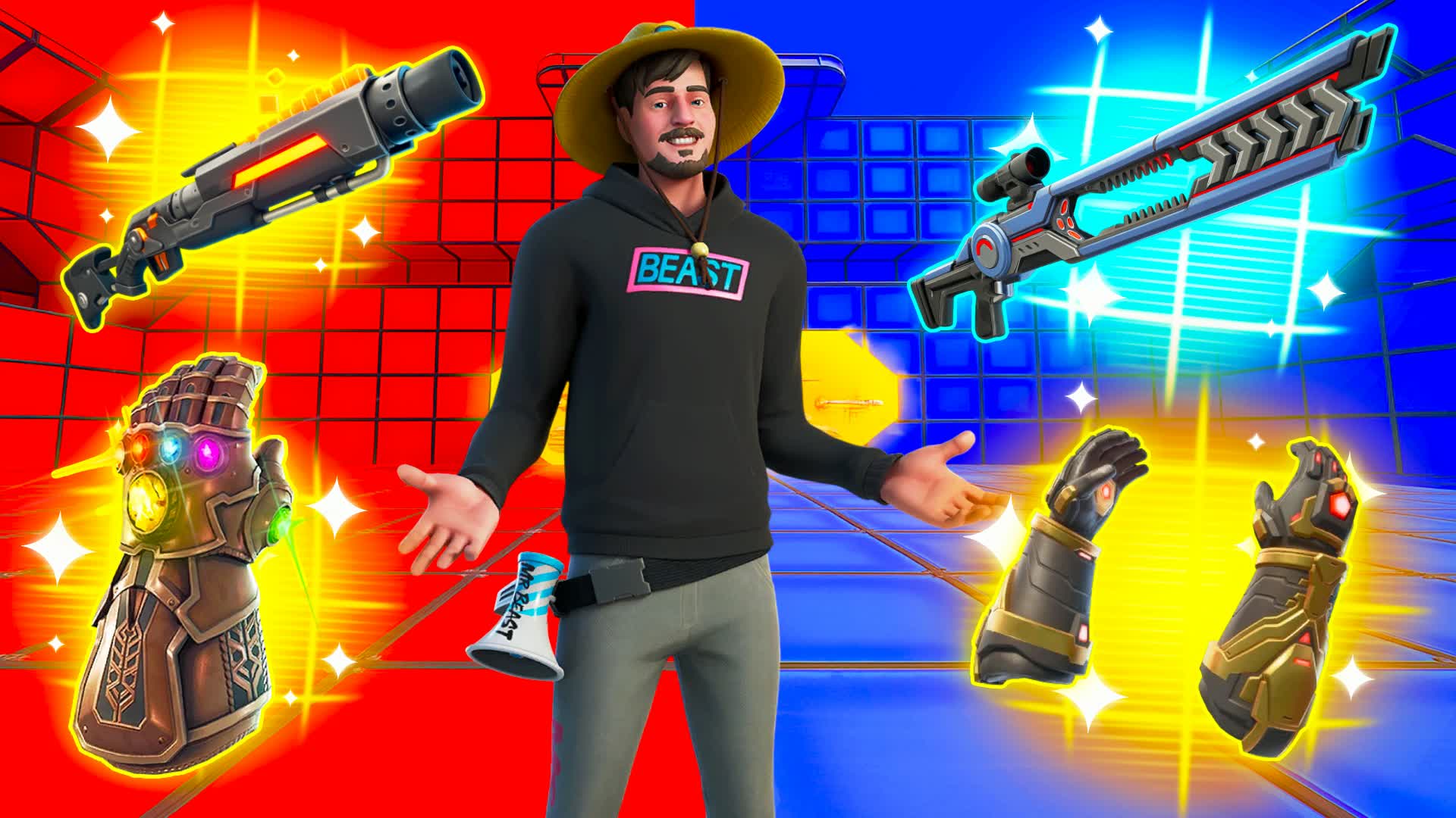 RVB RED VS BLUE AB AB — Fortnite Creative map