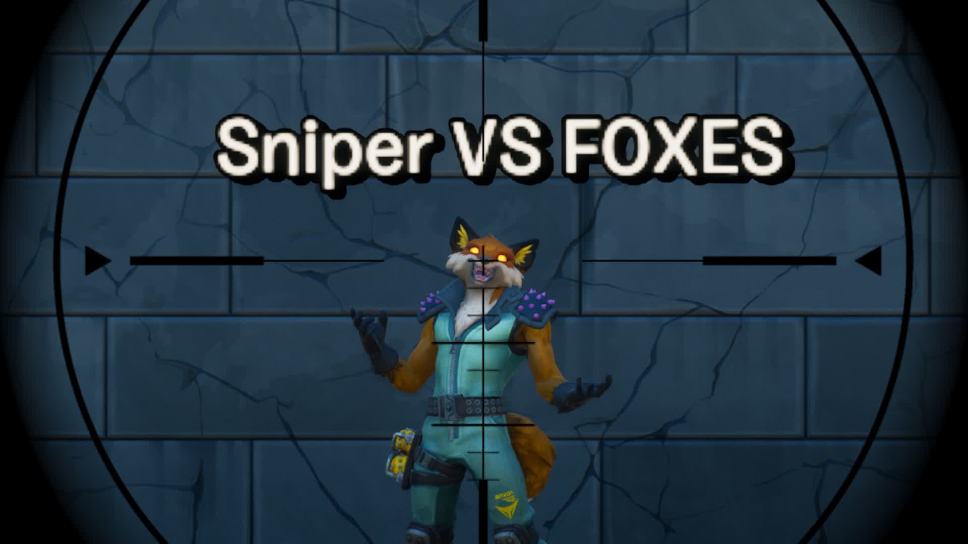 Sniper VS Foxes — Fortnite Creative map