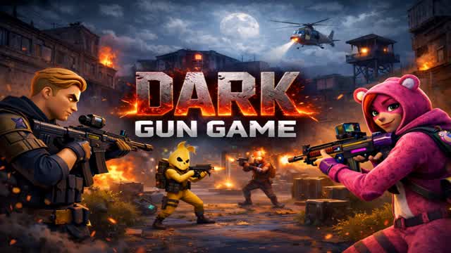 DARK GUN GAME — Fortnite Creative map cover art