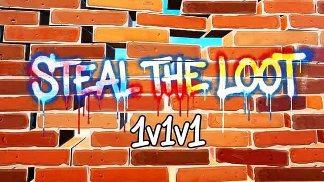 1v1v1 STEAL THE LOOT — Fortnite Creative map