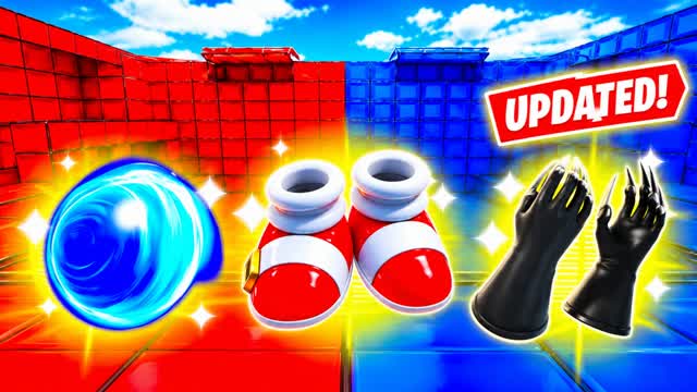 👑 RED VS BLUE: CROWN WARS — Fortnite Creative map