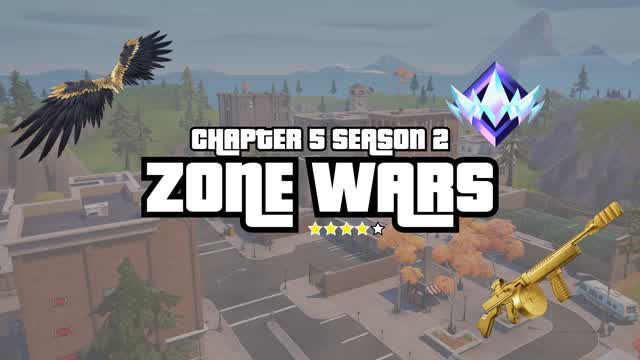 ZONE WARS - CHAPTER 5 SEASON 2 — Fortnite Creative map cover art