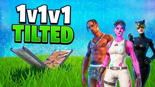 1V1V1 SCRIMS FFA - تلتد ريلود — Fortnite Creative map cover art