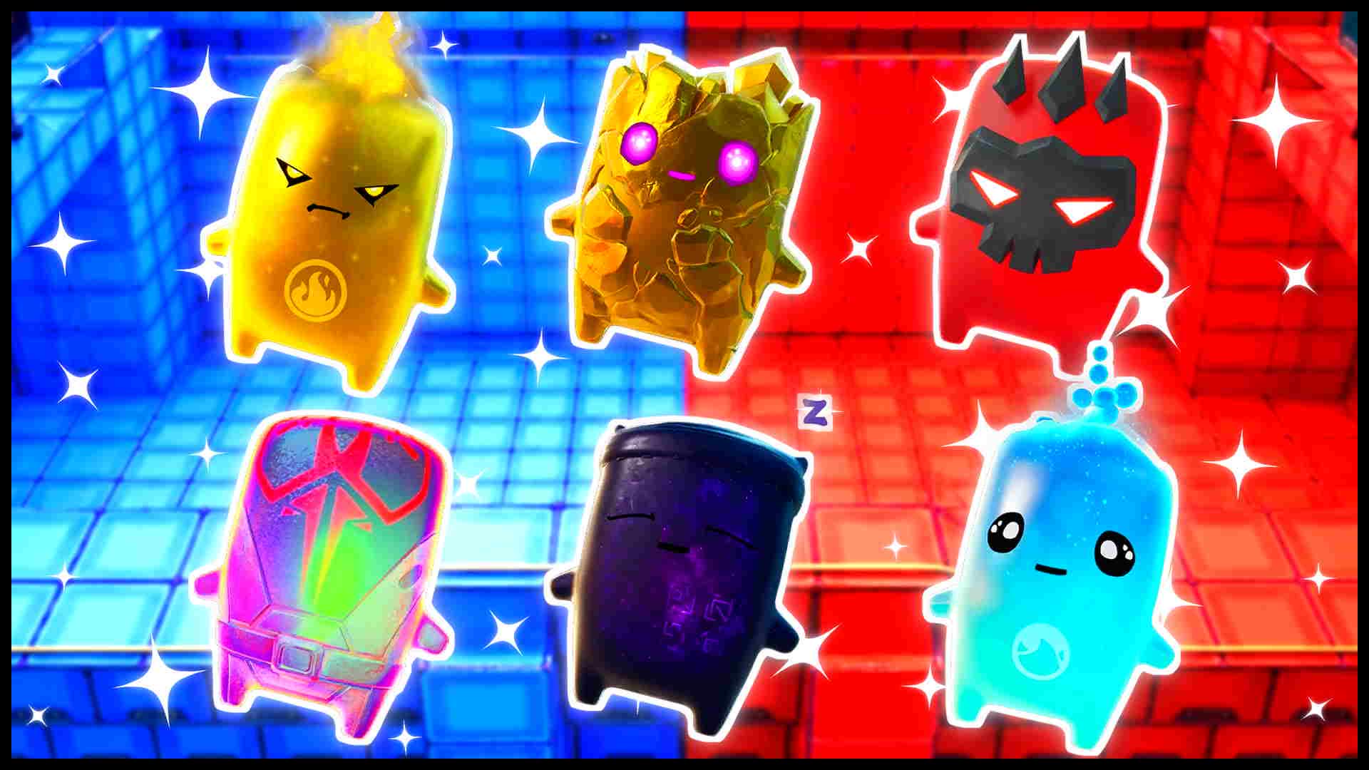 BLUE VS RED PLASMA TURN 🔵🔴 — Fortnite Creative map
