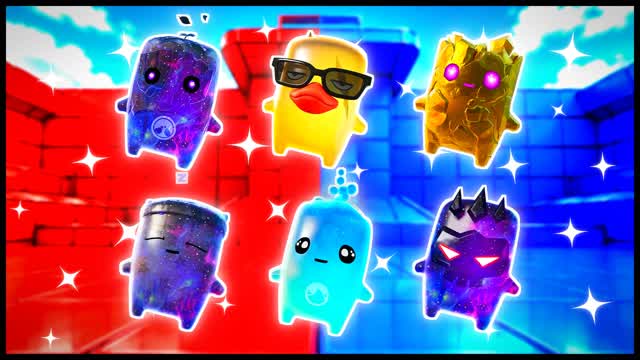 BLUE VS RED IGNITE FLOW 🔵🔴 — Fortnite Creative map cover art