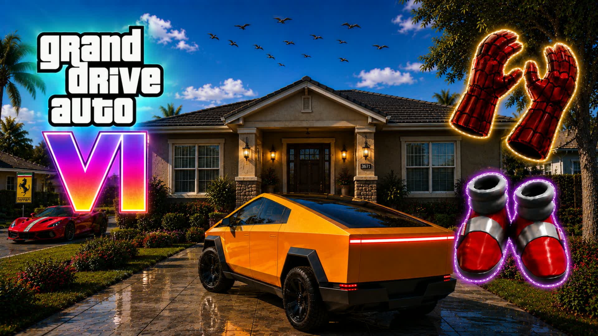[]***GRAND DRIVE AUTO VI 6***[] — Fortnite Creative map